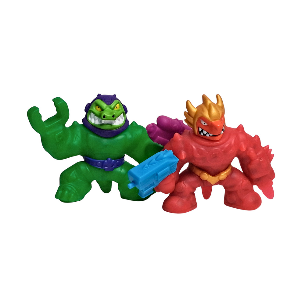 Heroes of Goo Jit Zu Galaxy Blast - Rock Jaw Squishy Stretchy Figure Toy Lot